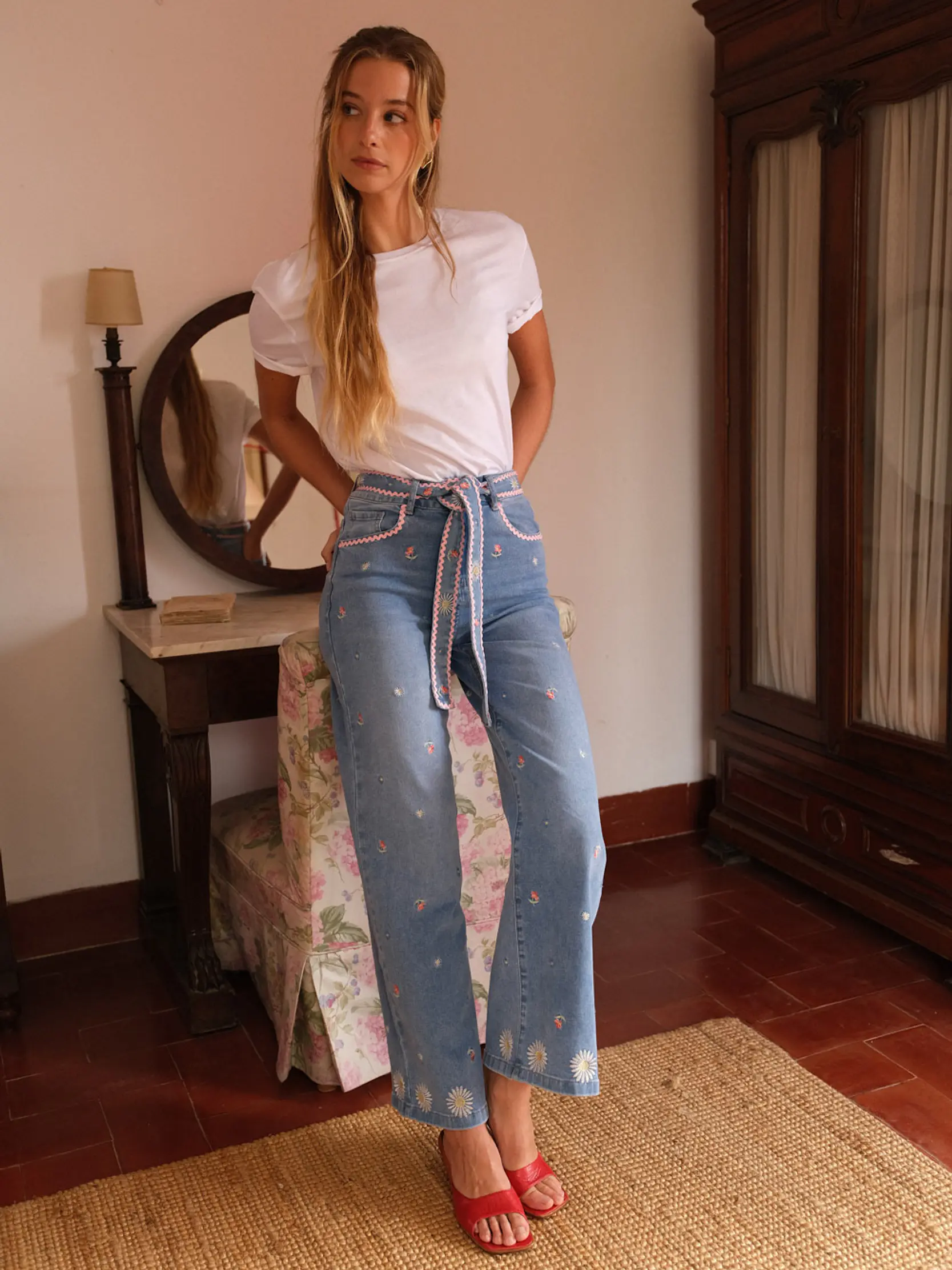 Calças de ganga Cici 7