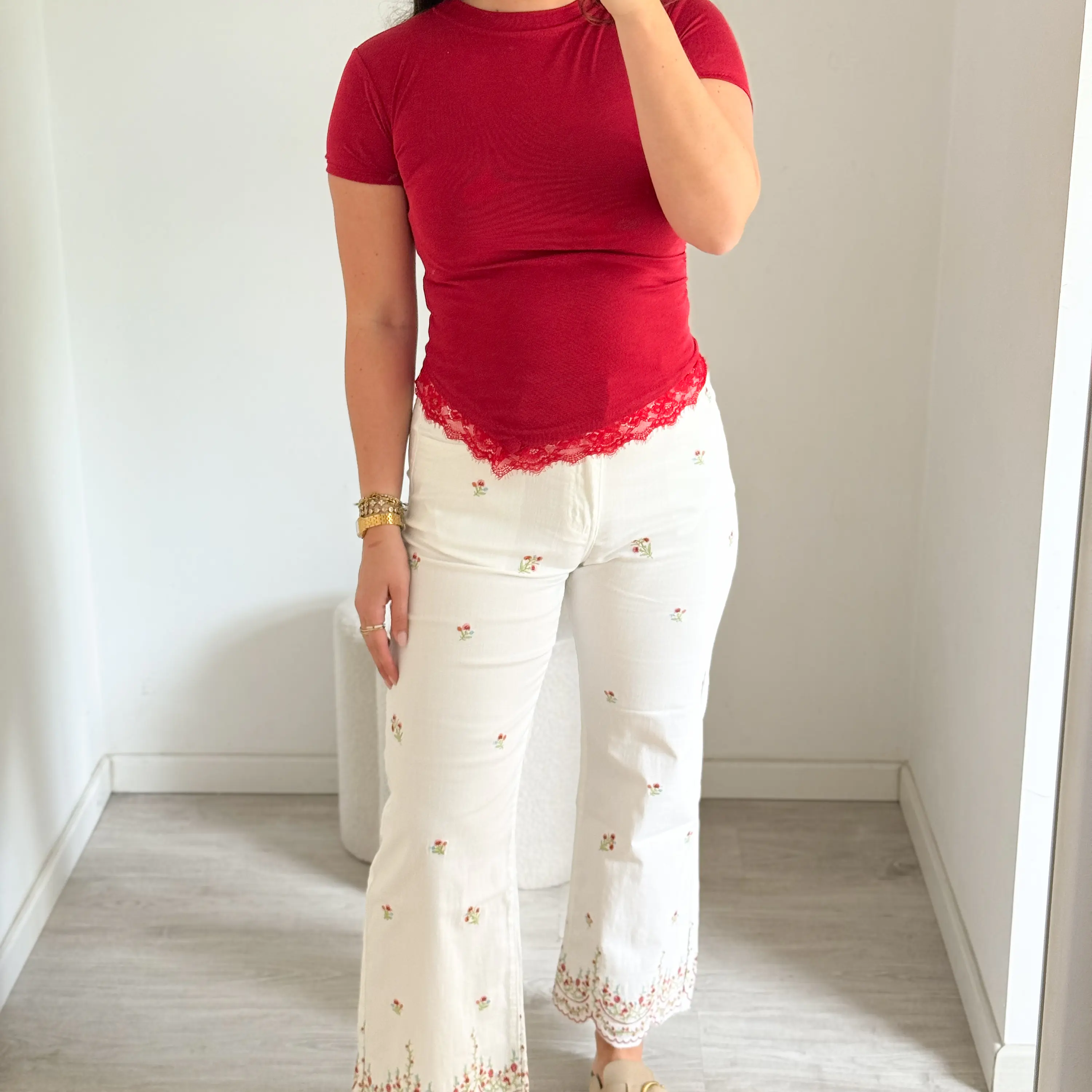 Camisola básica vermelha  2
