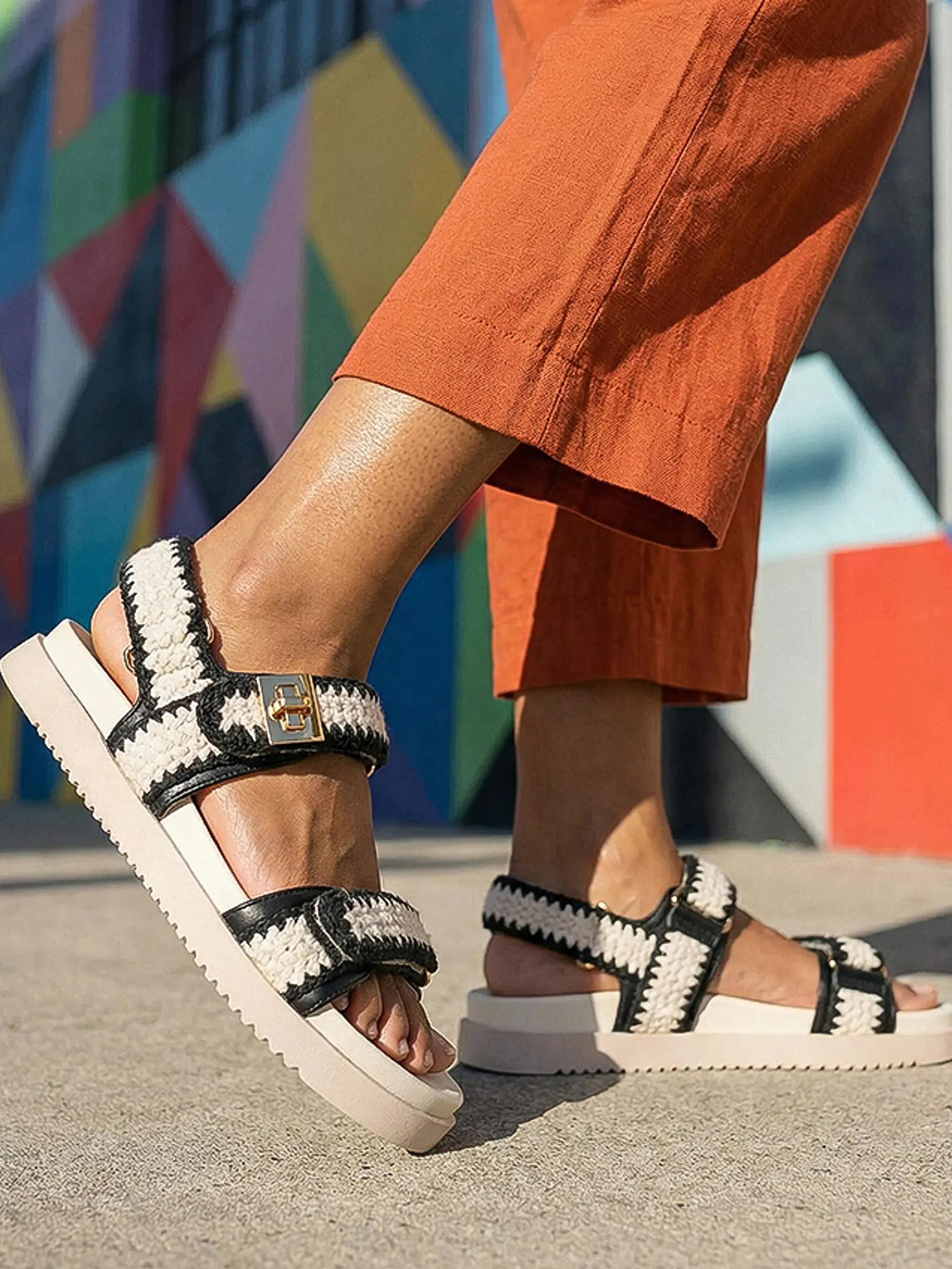 MONA-M CREAM SANDAL 1