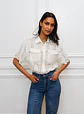 Blusa em Bordado inglês  - Miniatura 1
