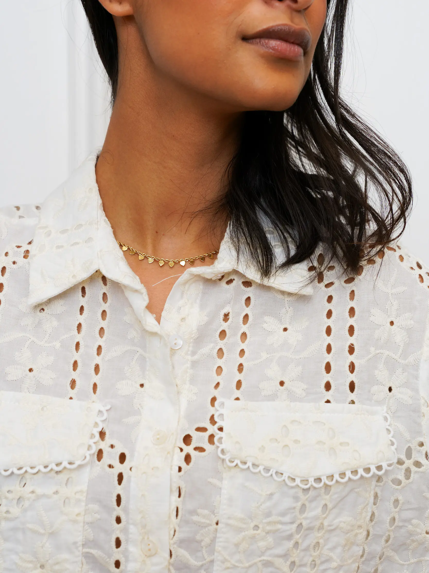 Blusa em Bordado inglês  4