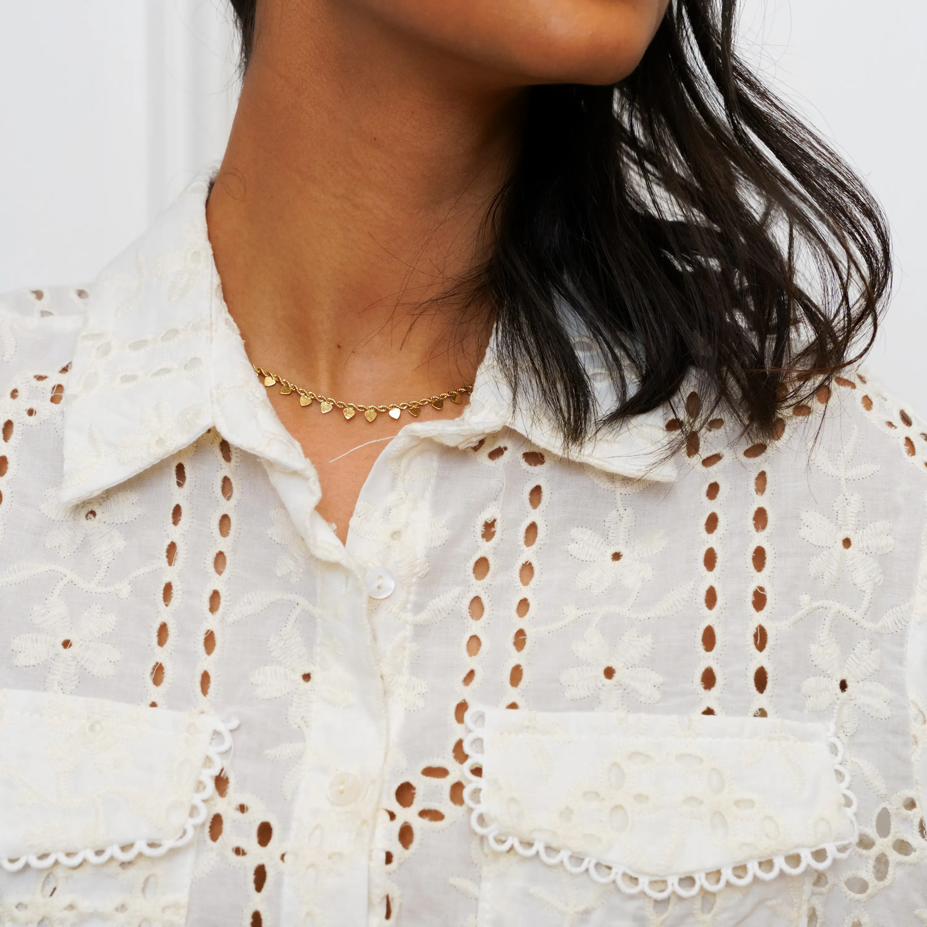 Blusa em Bordado inglês  4