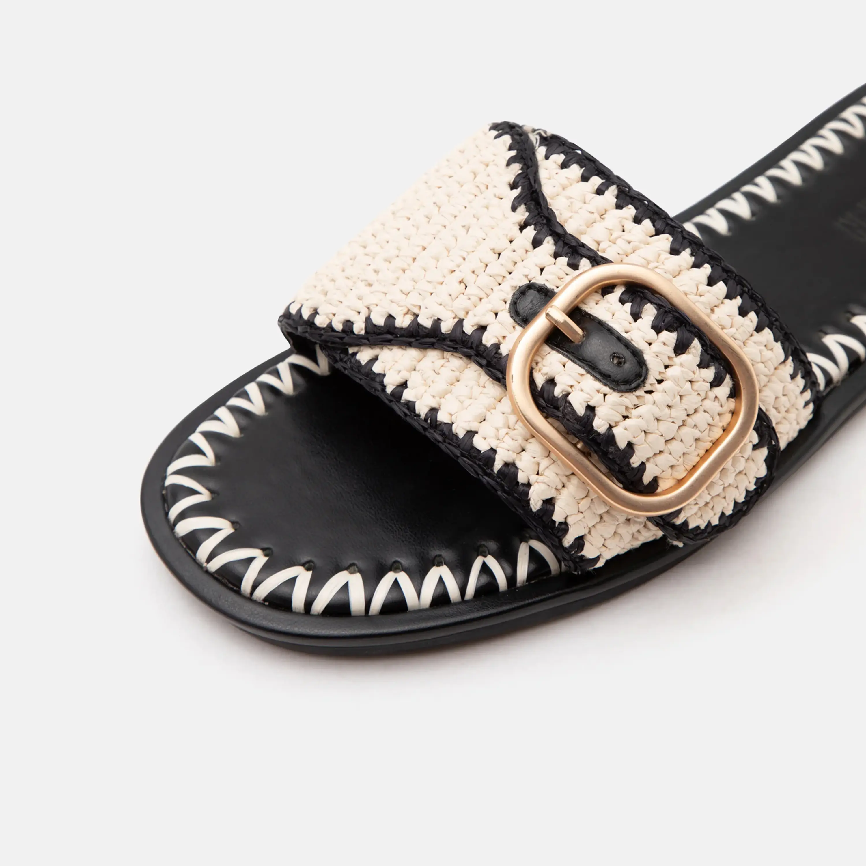 SEABREEZE BLACK SANDAL 6
