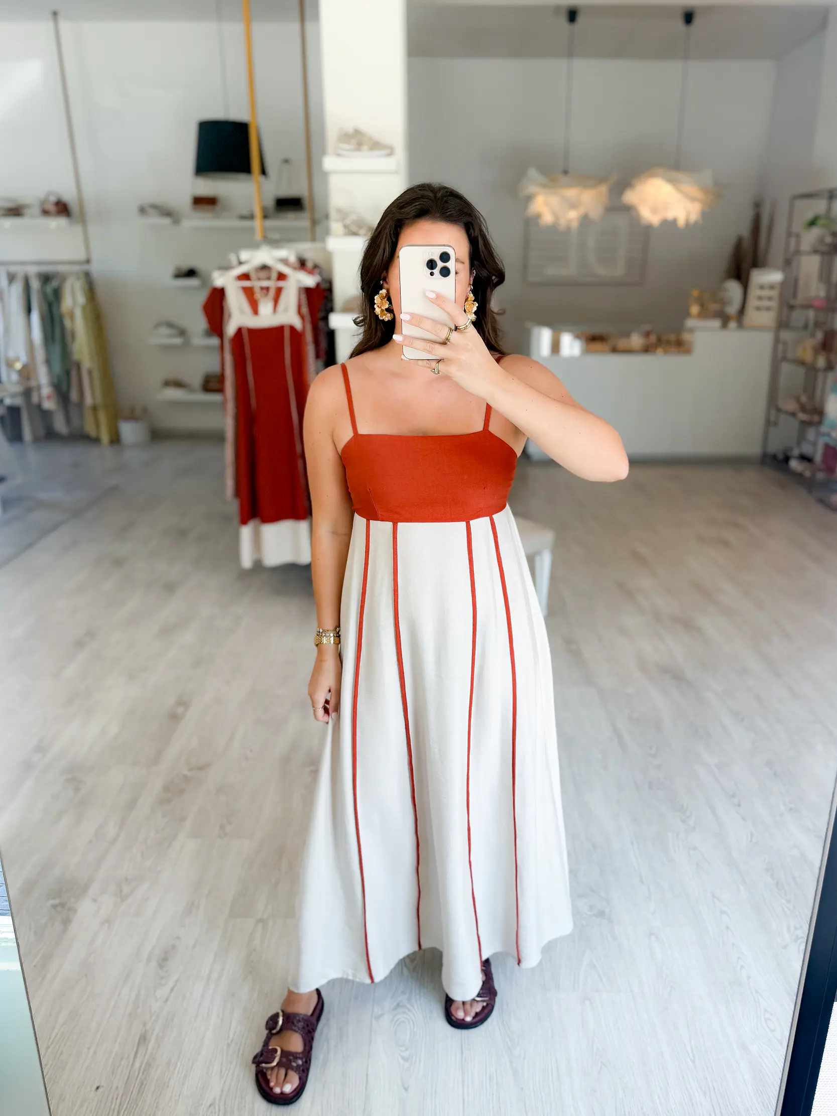 Vestido Larissa Telha  2
