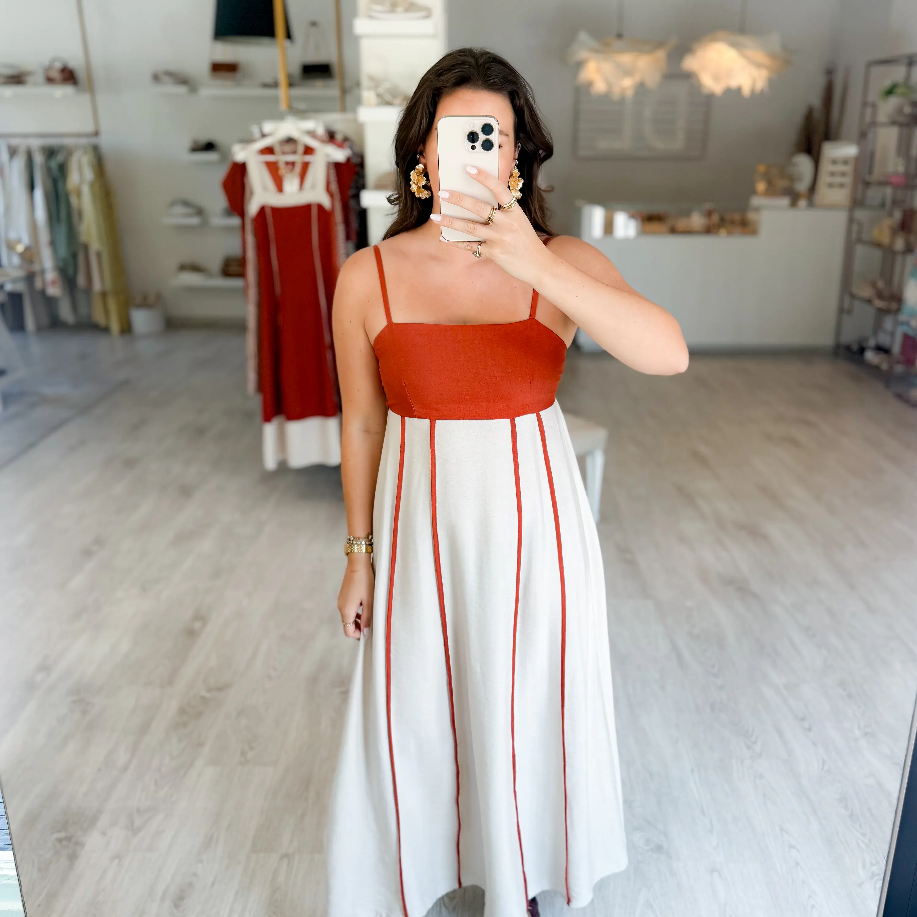 Vestido Larissa Telha  2