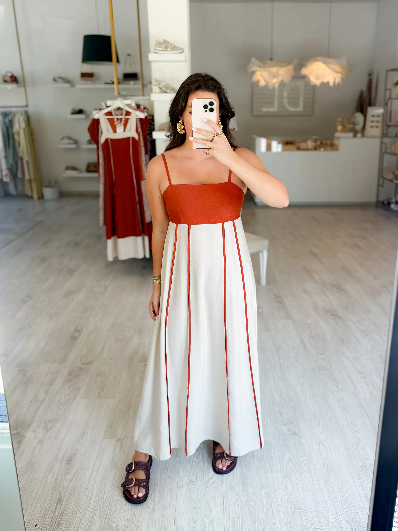 Vestido Larissa Telha  1