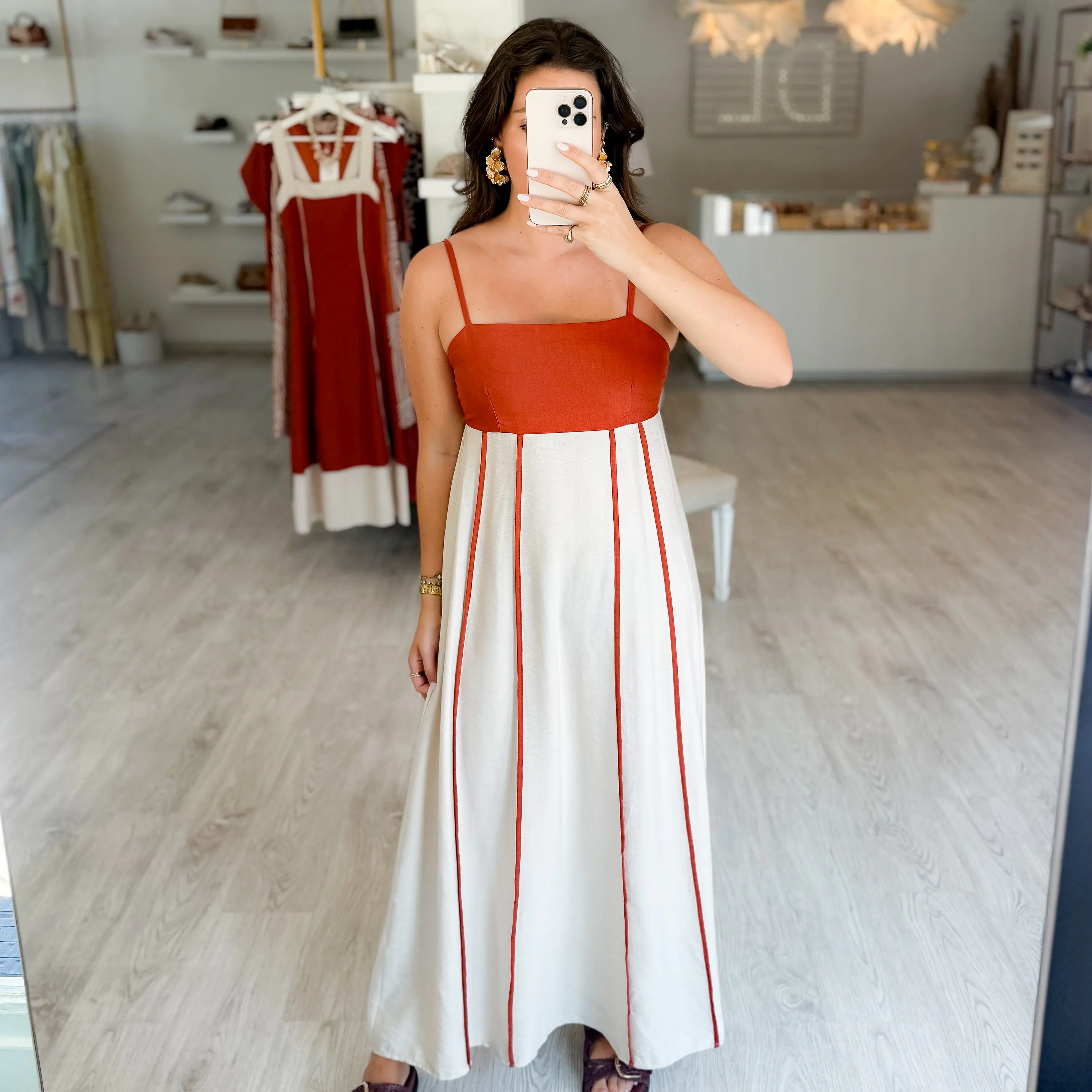 Vestido Larissa Telha  1