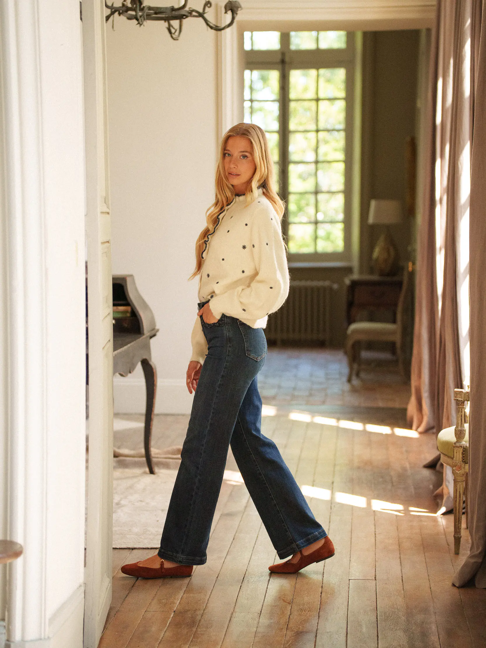 Calças de Ganga Cathy  5