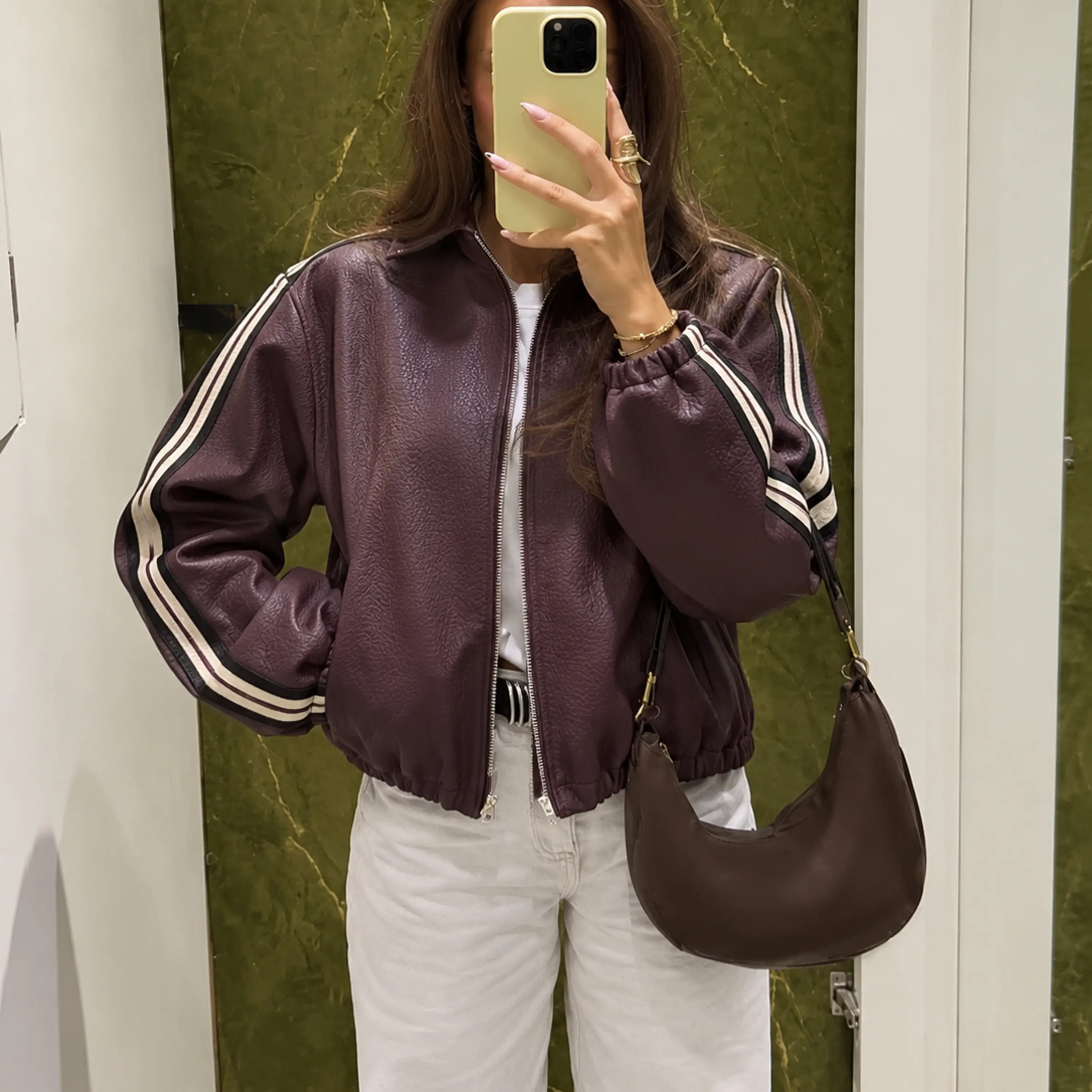 Bomber Gio Bordeaux 2