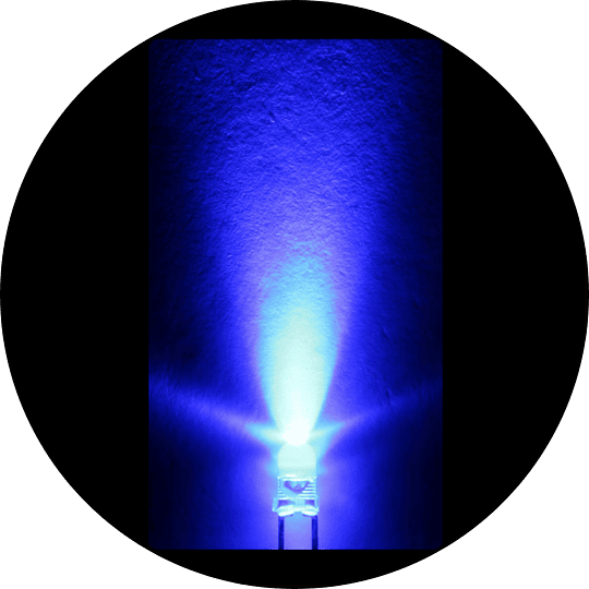 LED Ultrabrillante Azul 3mm - Image 1
