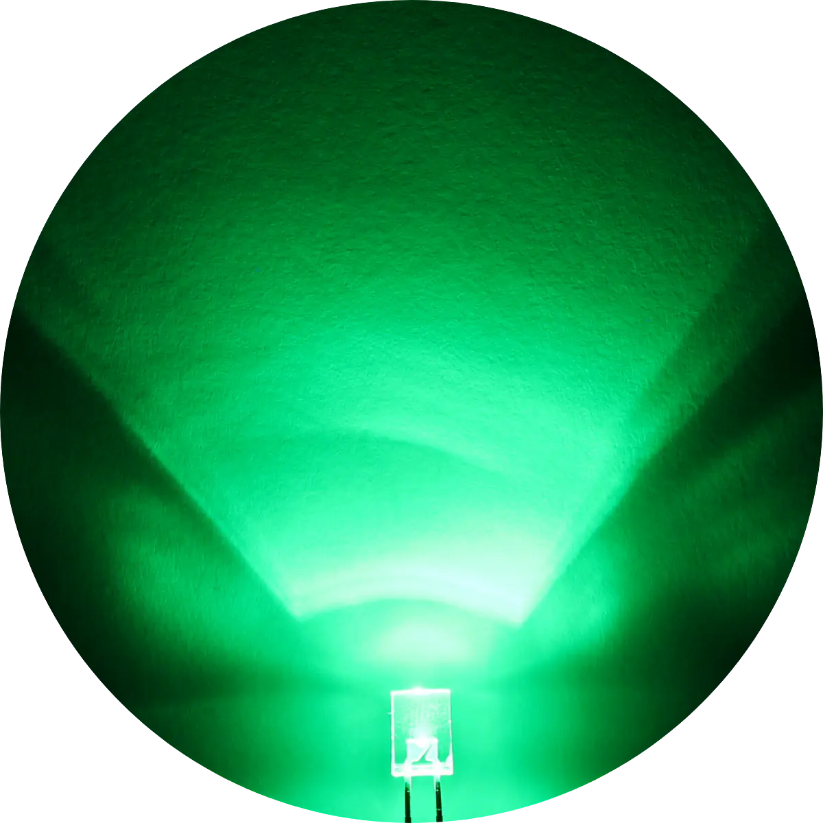 2x5x7mm square LED/ Rectangular Ultrabrillante / Verde