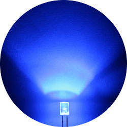 2x5x7mm Square LED/ Rectangular Ultrabrillante / Azul