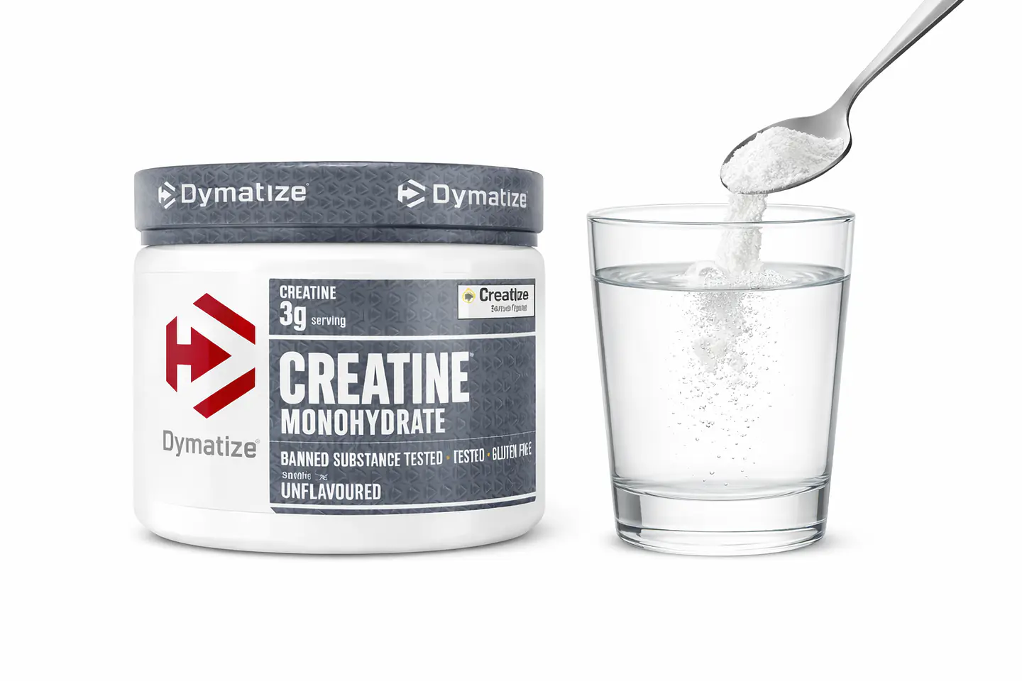 Creatina Monohidratada Creapure® 300g – Dymatize 3