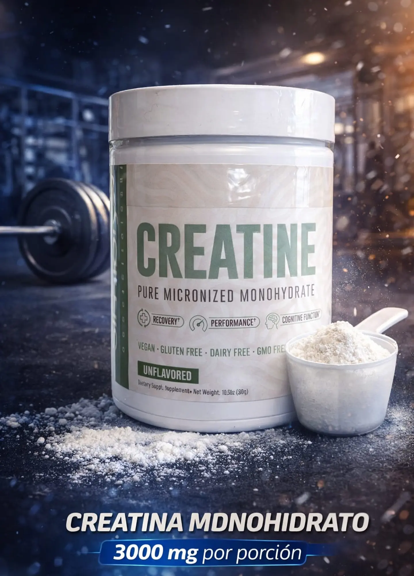 Creatina Monohidratada 300g – Simply (Micronizada) 3