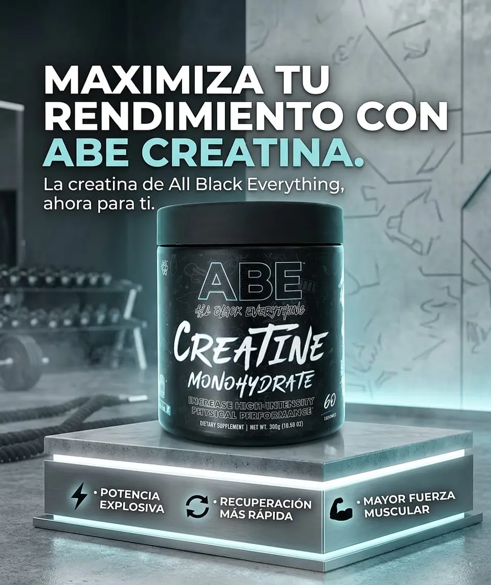 Creatina Monohidratada ABE 300g Blue Razz – Applied Nutrition (Con Sabor) 2
