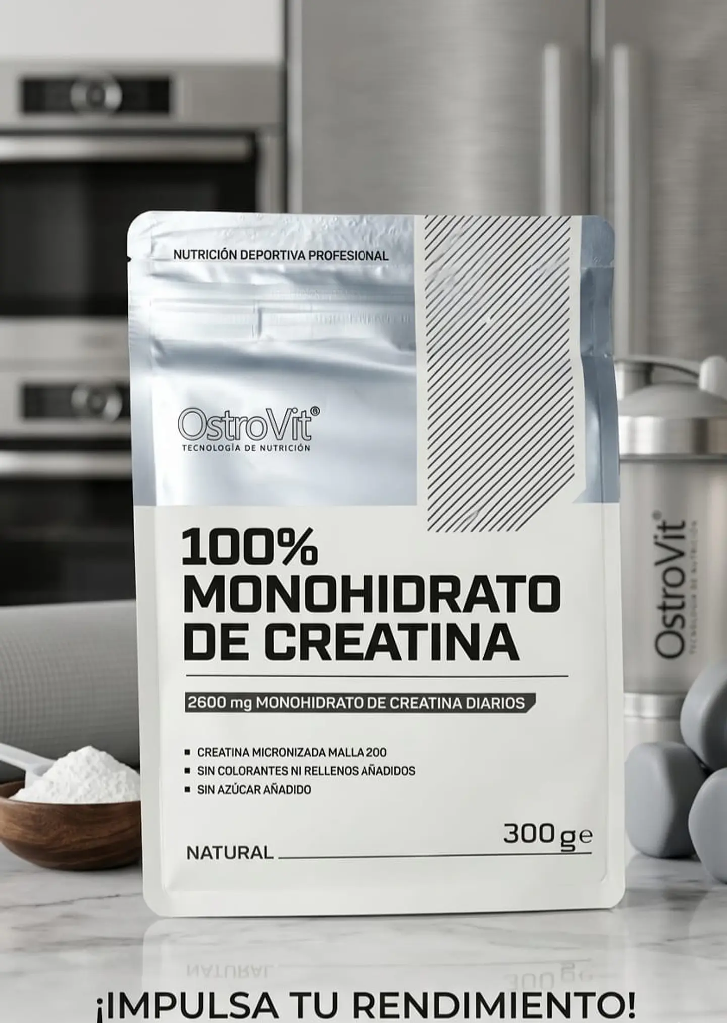 Creatina Monohidratada 300g – OstroVit 2