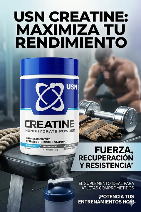 Creatina Monohidratada 300g – USN