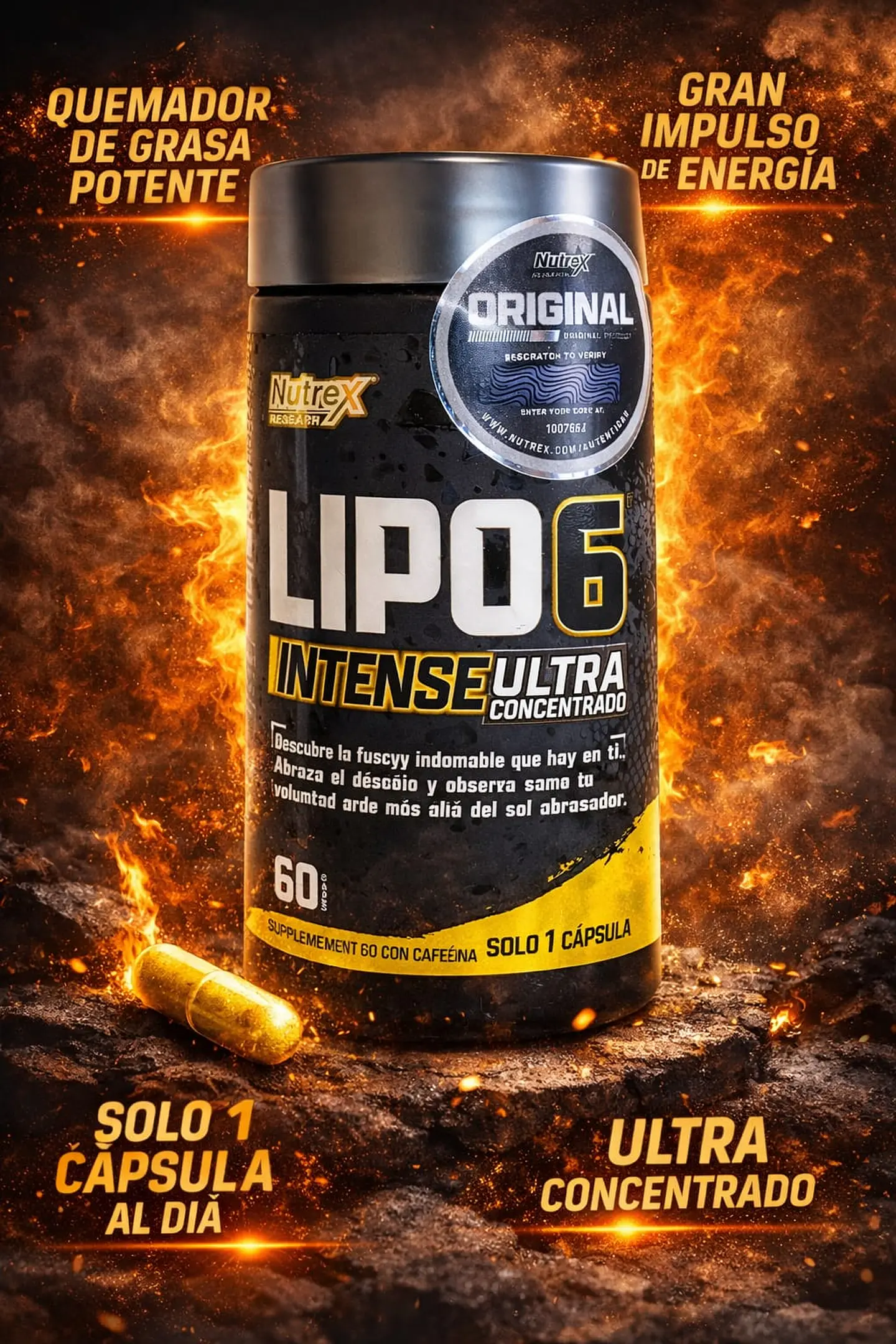 Lipo 6 Hers Ultra Concentrado 60 Cápsulas – Nutrex 2