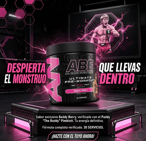 ABE Pre-Workout Baddy Berry 30 Servicios – Applied Nutrition