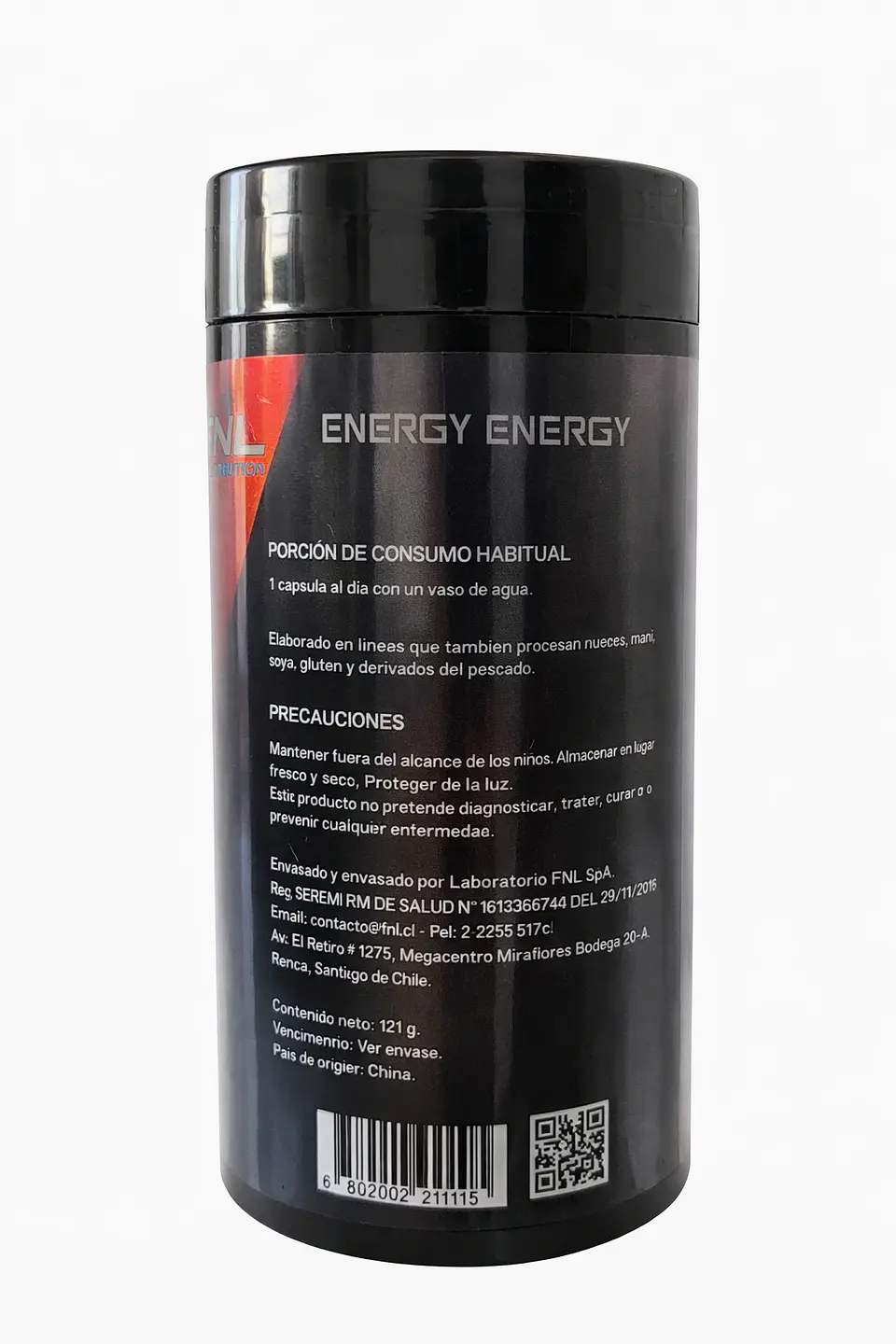 Cafeína 320 mg Energy & Focus – 200 Cápsulas | Energía, Enfoque y Rendimiento 4