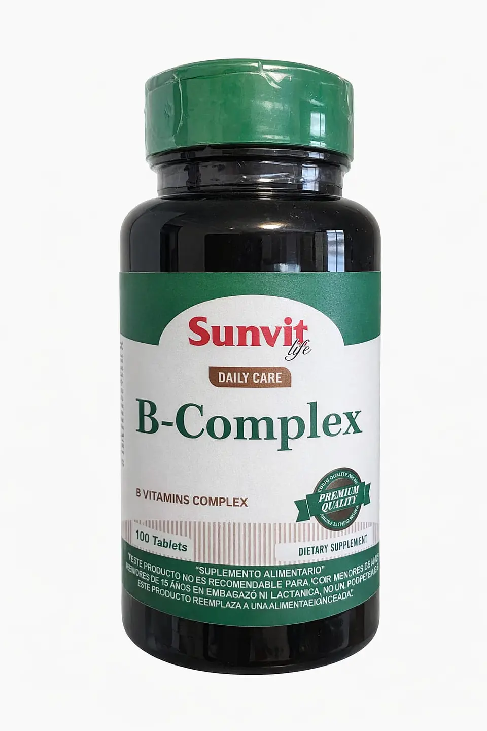 Complejo B 100 Tabletas | Energía Diaria y Bienestar 1