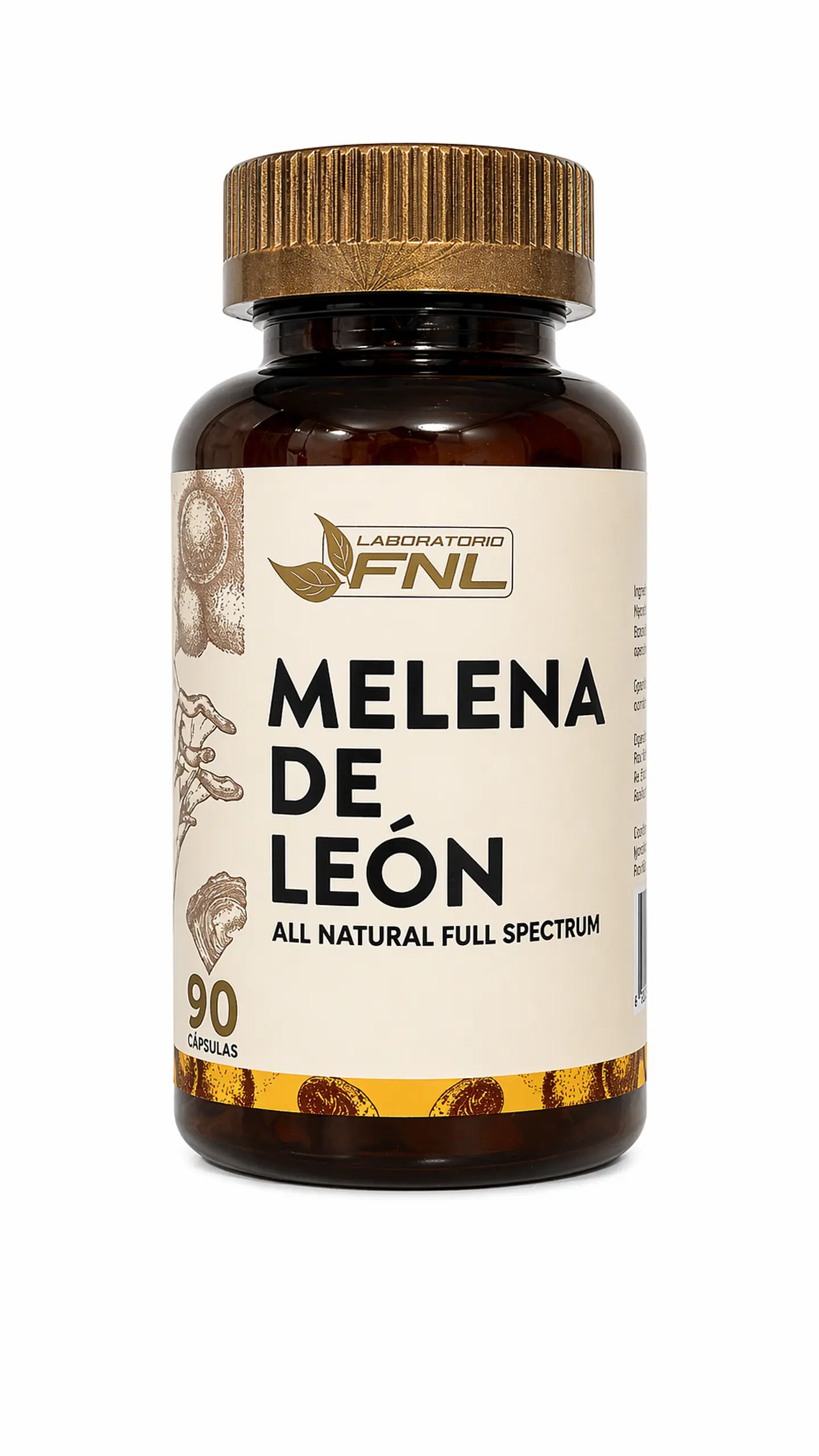 Melena de León Full Spectrum FNL 90 Cápsulas | Memoria, Enfoque y Claridad Mental 1