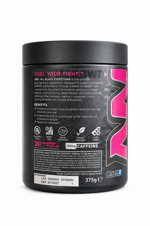 ABE Ultimate Pre-Workout Sour Apple 30 Servicios | Energía, Pump y Enfoque