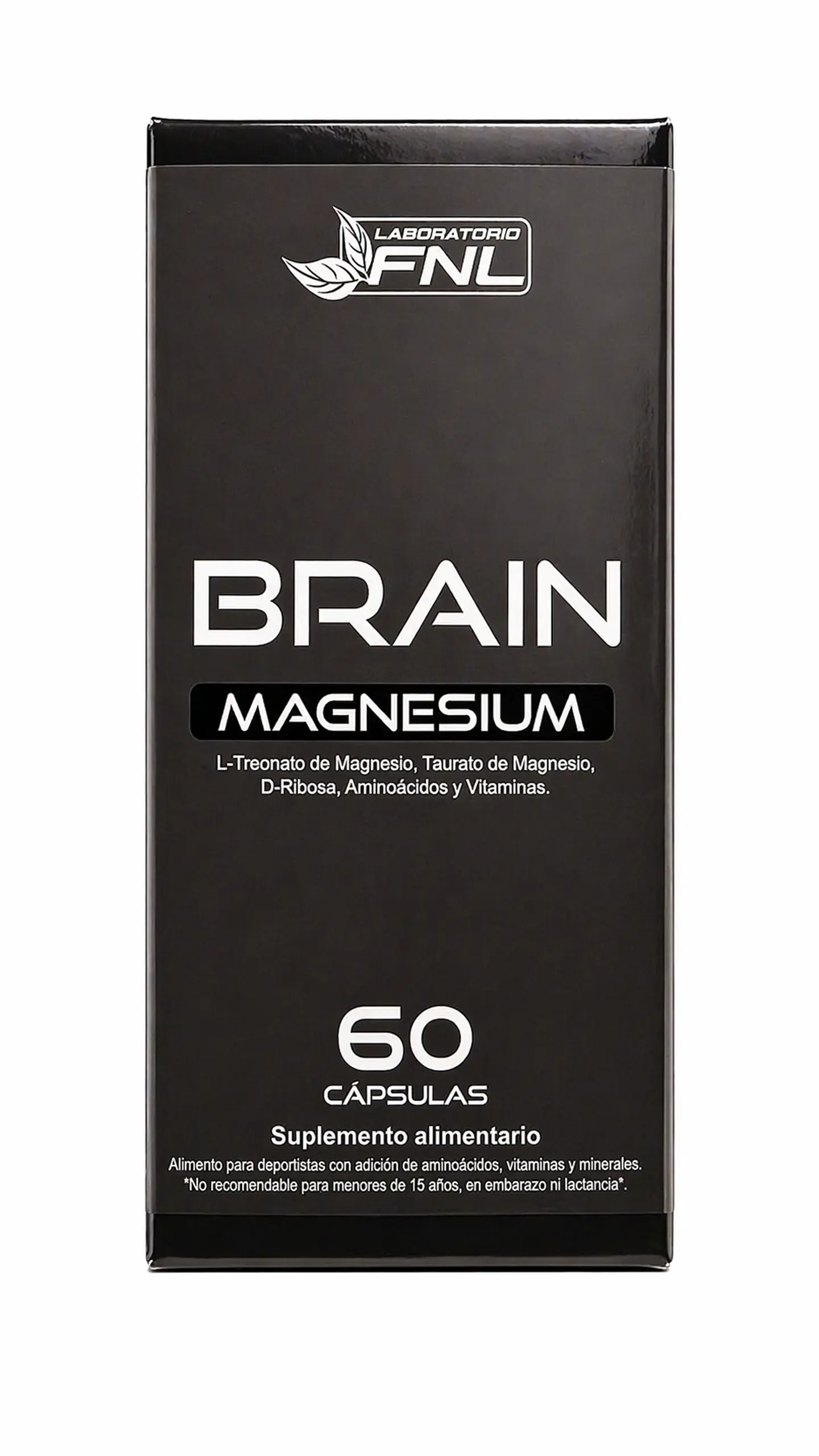 Brain Magnesium FNL 60 Cápsulas | Enfoque Mental, Memoria y Descanso 3