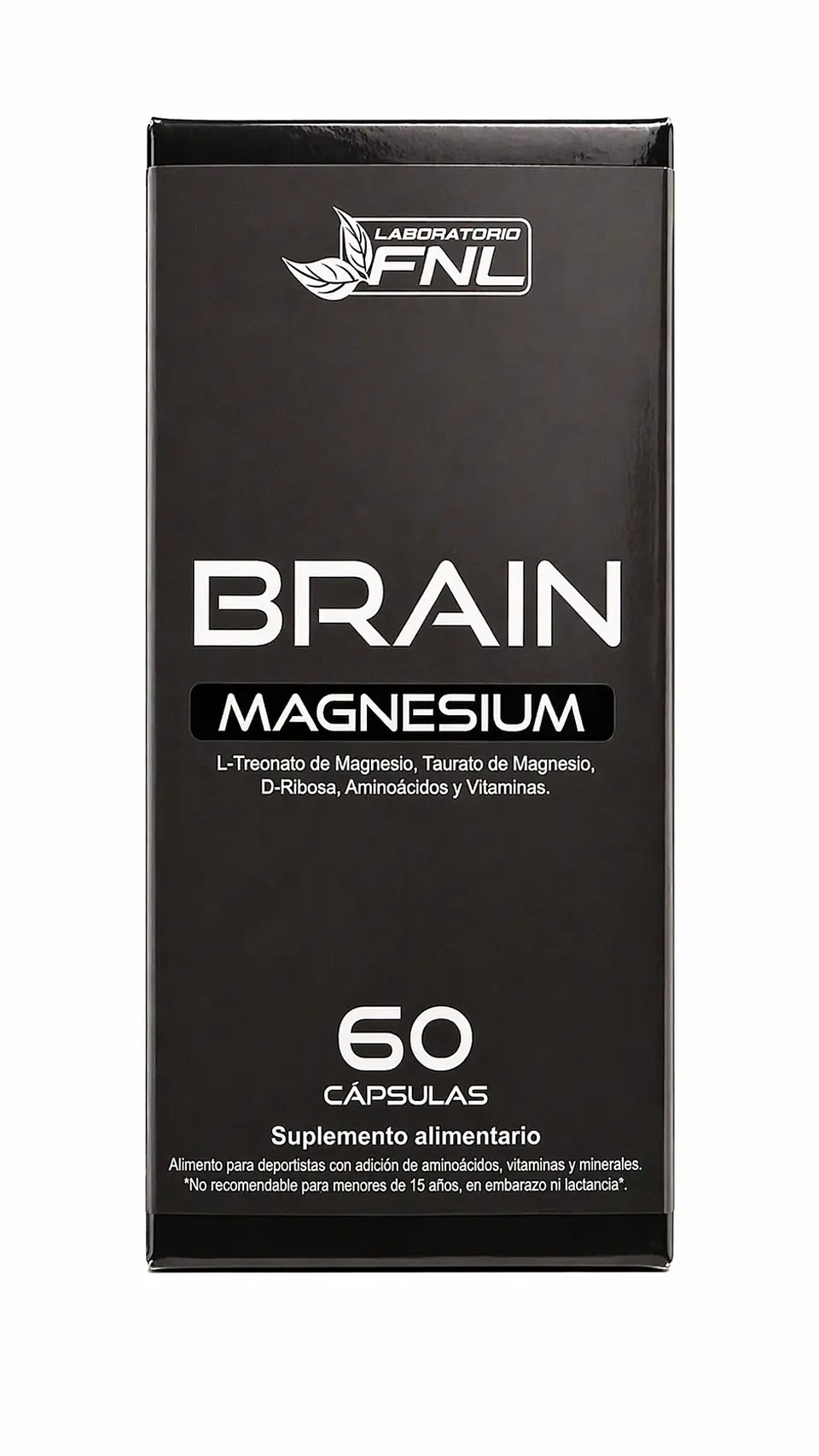 Brain Magnesium FNL 60 Cápsulas | Enfoque Mental, Memoria y Descanso 3