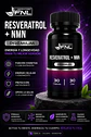Resveratrol + NMN Premium FNL 30 Cápsulas | Energía Celular y Longevidad - Miniatura 2