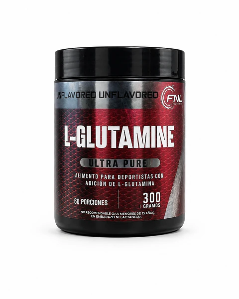 L-Glutamine Ultra Pure 300 g | 60 Porciones Recuperación Muscular