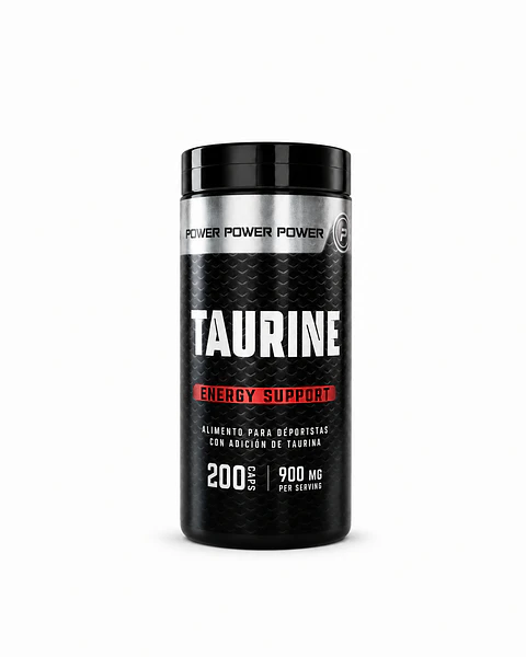 Taurina Energy Support 200 Cápsulas | Enfoque, Energía y Rendimiento