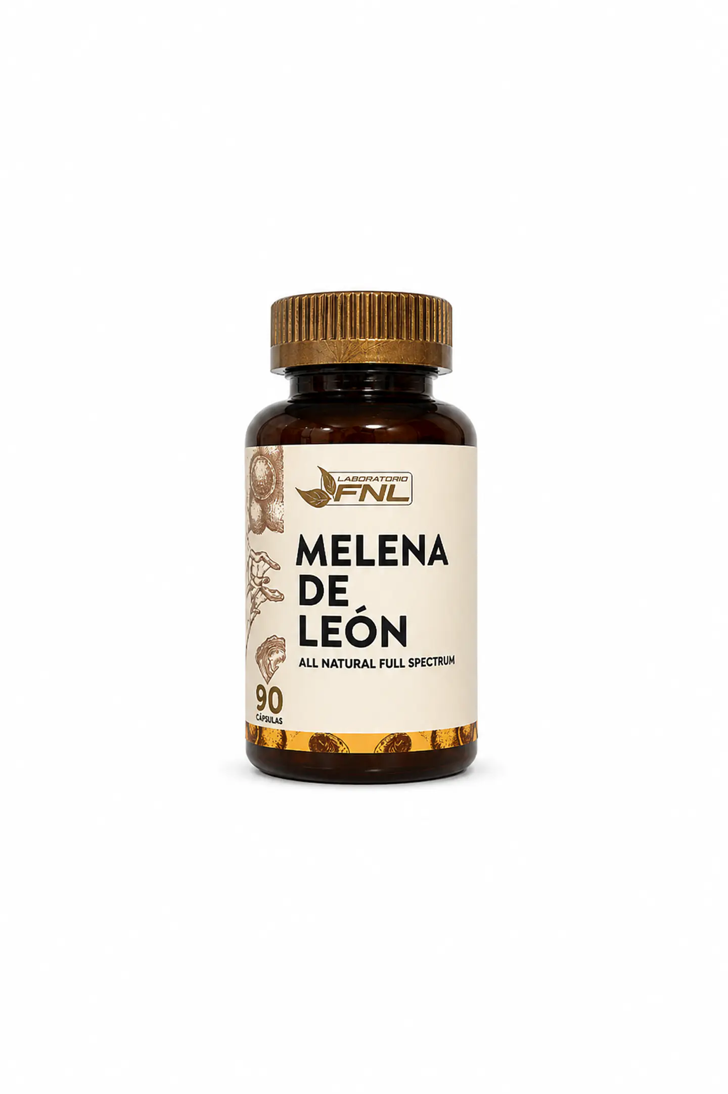 Melena de León Full Spectrum FNL 90 Cápsulas | Memoria, Enfoque y Claridad Mental 1