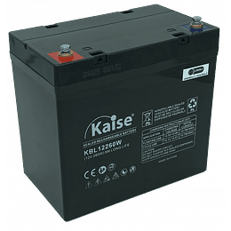 Batería 12V 55Ah Ciclo Profundo AGM (eq. GEL *) KBL12260W LONG LIFE Kaise