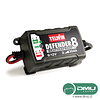 Mantenedor de baterías inteligente 6V y 12V 0.75A Defender 8 Telwin (para baterías AGM, GEL, VRLA y de electrolito líquido) (Weatherproof) (cargador de baja potencia)
