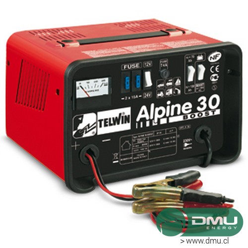 Cargador de baterías 12V y 24V 20A Alpine 30 Telwin