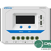 Controlador de carga solar 12/24V DC 10A Máx. Pantalla LCD PWM VS1024AU EPEVER