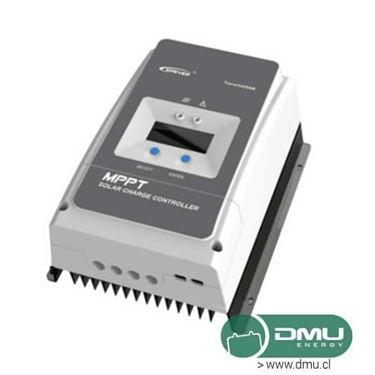 Controlador de carga solar 12/24/36/48V 200V DC 60A Máx. MPPT TRACER6420AN EPEVER (eficiencia de seguimiento MPPT superior al 99.5%)