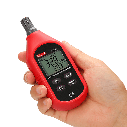 Medidor de temperatura y humedad UT333 UNI-T