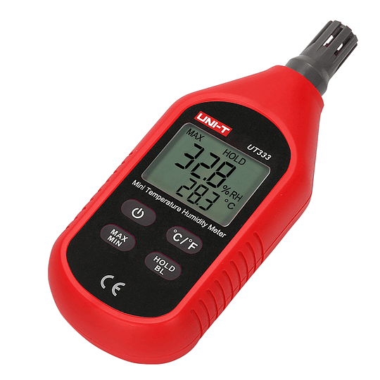 Medidor portátil de temperatura y humedad UT333 UNI-T