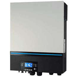 Inversor Cargador Solar 48V DC 8000W Onda Sinusoidal Pura 220V AC con Controlador Solar MPPT Axpert MAX 8000 Voltronic (Transf. Aut. UPS) (Carg. Red 80A / Solar 80A 120-450V 8000W/P Máx) Wi-Fi