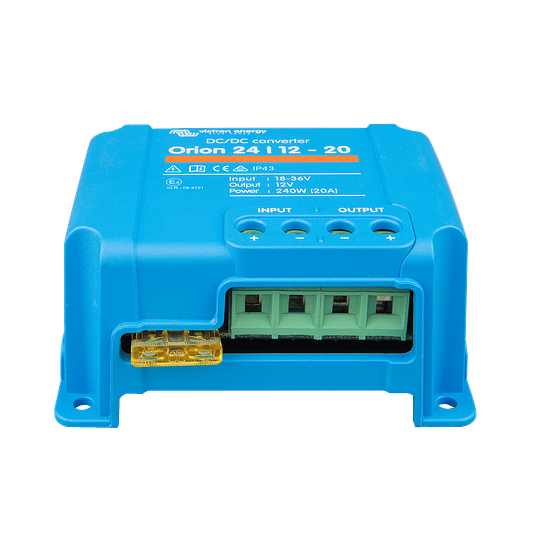 Conversor reductor 24V a 12V DC/DC 20A Orion-Tr 24/12-20 Victron