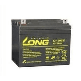 Batería 12V 36Ah Ciclo Profundo AGM (eq. GEL) U1-36E Long