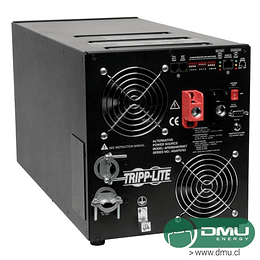 Inversor Cargador tipo UPS 48V DC 220V AC 6000W 6kW Onda sinusoidal pura APSX6048VRNET Tripp Lite (Transf. Automática UPS) (Carg. 90A Máx)