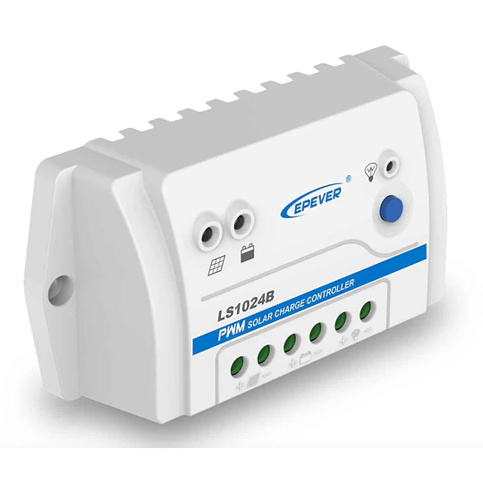 Controlador de carga solar 12/24V DC 10A Máx. PWM LS1024B EPEVER