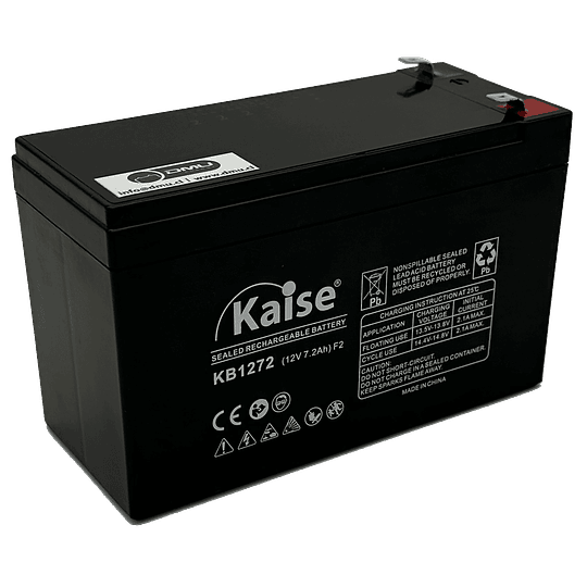 Batería 12V 7.2Ah Ciclo Profundo AGM (eq. GEL *) KB1272F2 Kaise