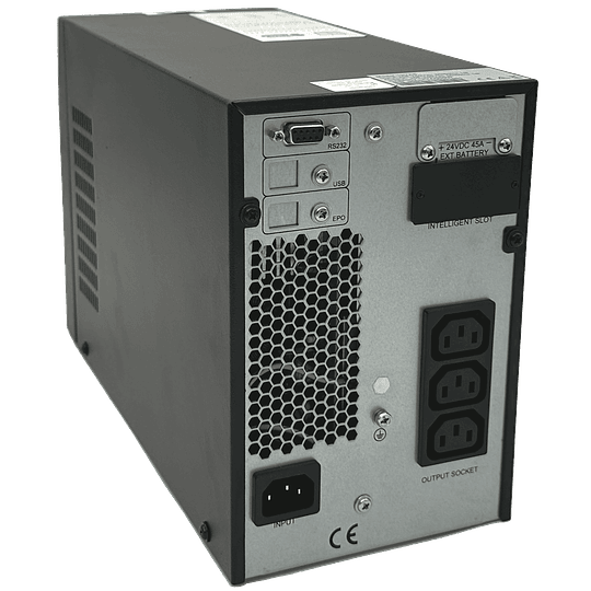 UPS Online 220V 1kVA 1000VA 900W Torre EAST (En Línea Doble Conversión) (certificada con normas IEC SEC Chile*) 