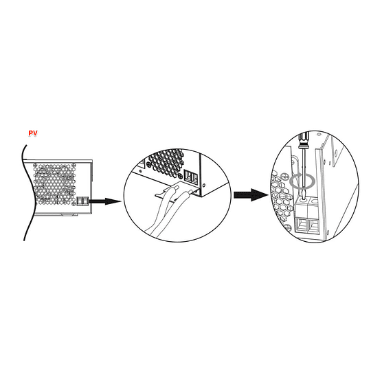 Inversor Cargador Solar 24V DC 2000W Onda Sinusoidal Pura 220V AC con Controlador Solar PWM Axpert VP 2000-24 Voltronic (Transf. Automática UPS) (Carg. Red 20A / Solar 1200W/P 80V Máx.)