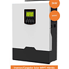 Kit Solar Mediano Plus 2,7kWp 3kWac 220Vac con Inversor/Cargador híbrido MPPT, Paneles Solares Half-Cell y Banco de Baterías de 600Ah de alto rendimiento (ampliable hasta 4kWp)