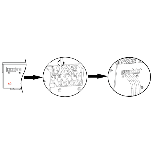 Inversor Cargador Solar 24V DC 3000W Onda Sinusoidal Pura 220V AC con Controlador Solar MPPT Axpert VM 3000 II Premium Voltronic (Transf. Automática UPS) (Carg. Red 80A / Solar 80-400V 3000W/P)